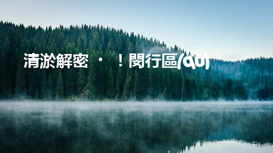 清淤解密！閔行區(qū)管道驚現(xiàn)隱秘世界，揭秘神秘黑匣子背后的真相！ - 副本